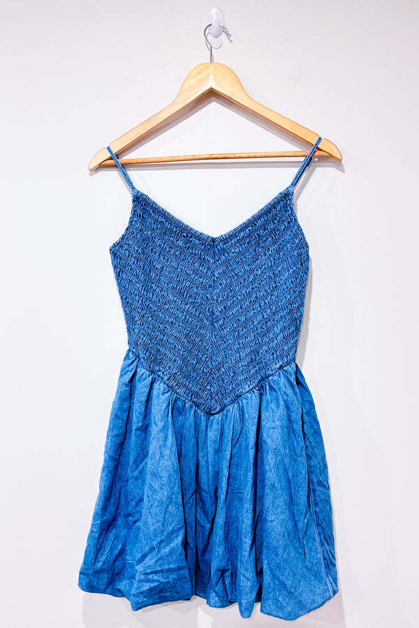 Robe bleue en denim (m)-American Eagle-La Penderie du Paradis 🕊