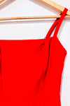 Robe droite rouge (m)-Marina Vintage-La Penderie du Paradis 🕊