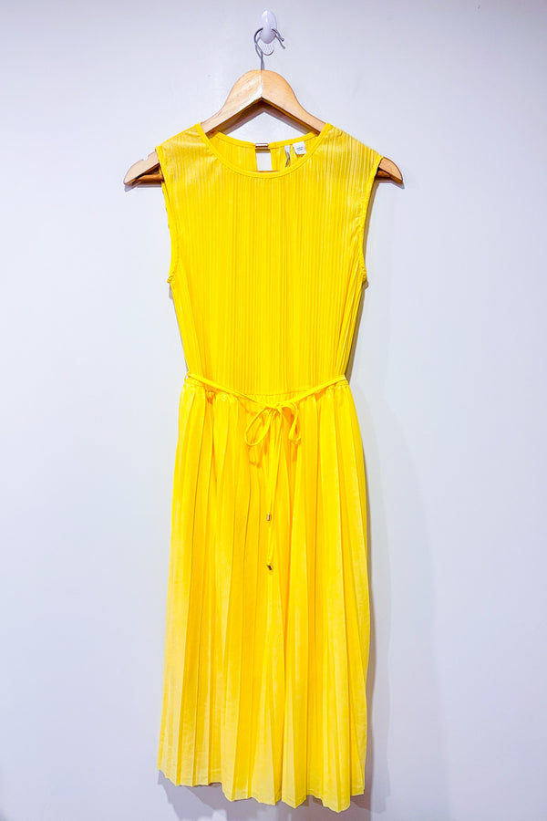 Robe plissée jaune (s)-Only-La Penderie du Paradis 🕊