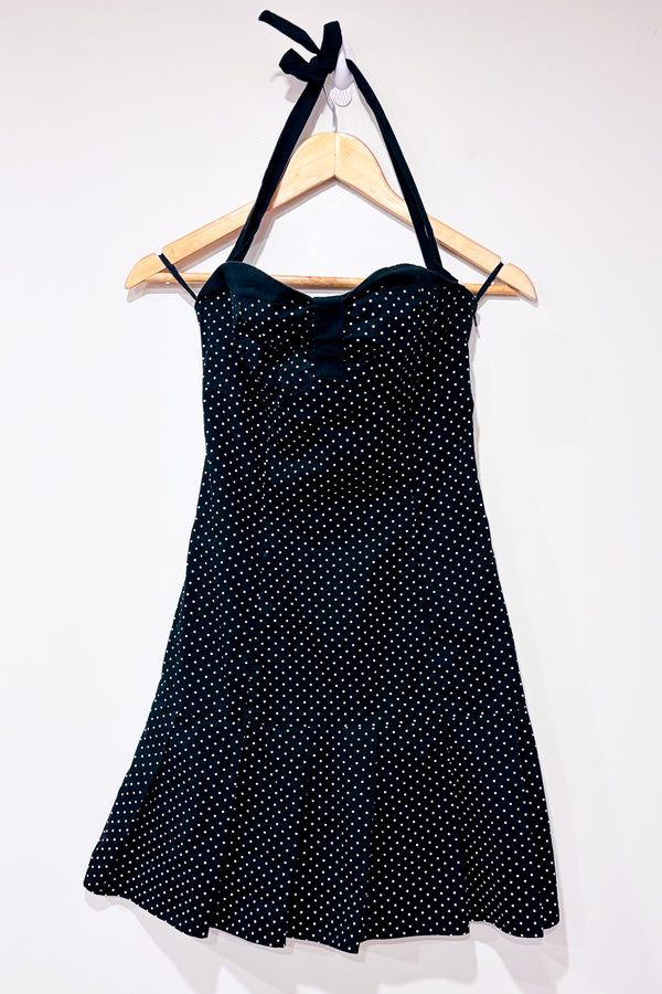 Robe noire à pois (m)-Vexy-La Penderie du Paradis 🕊