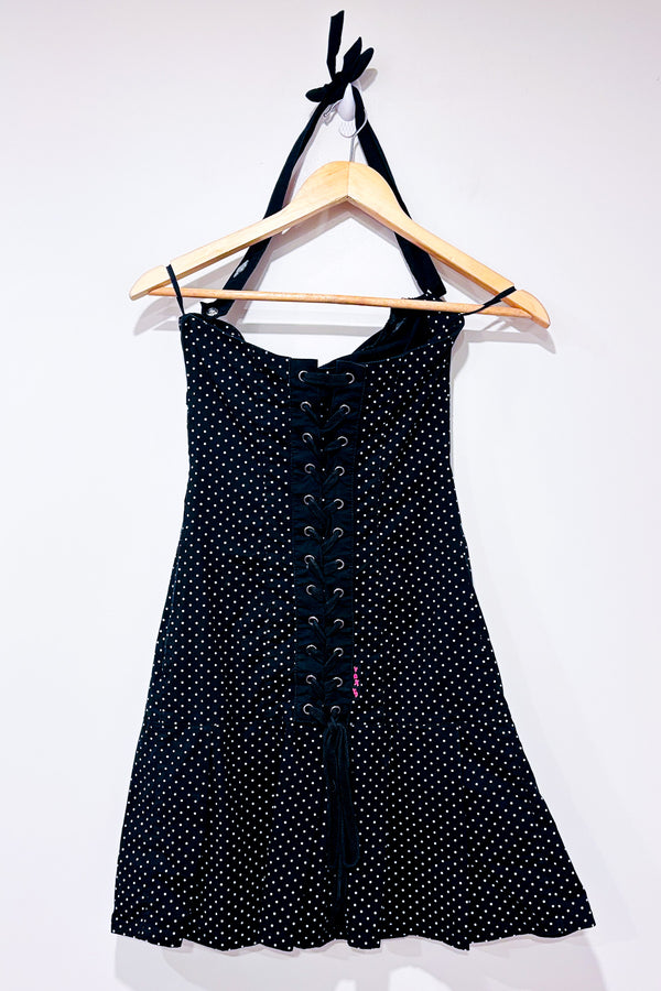 Robe noire à pois (m)-Vexy-La Penderie du Paradis 🕊