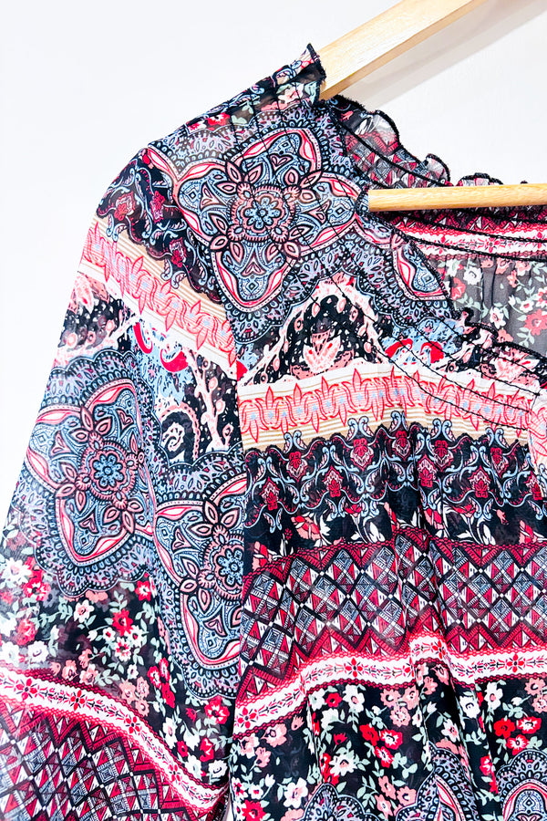 Robe transparente multicolore (m)-Autres-La Penderie du Paradis 🕊