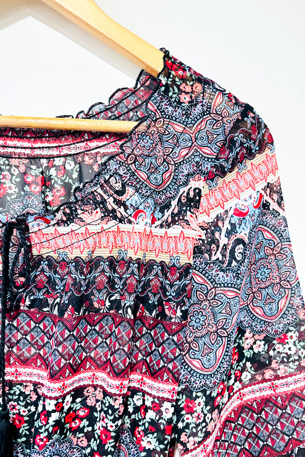 Robe transparente multicolore (m)-Autres-La Penderie du Paradis 🕊