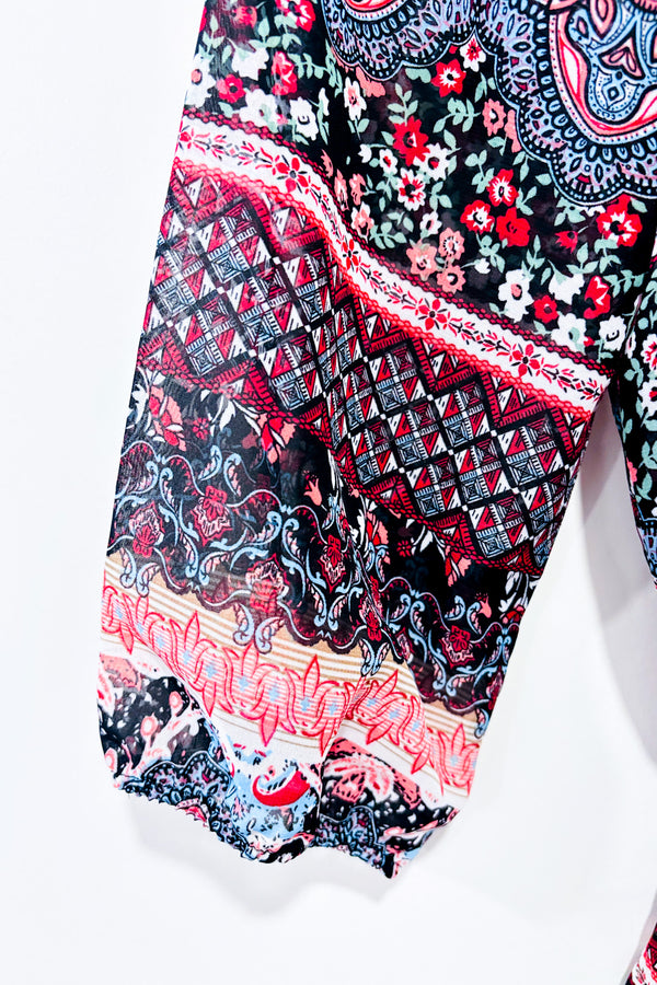 Robe transparente multicolore (m)-Autres-La Penderie du Paradis 🕊