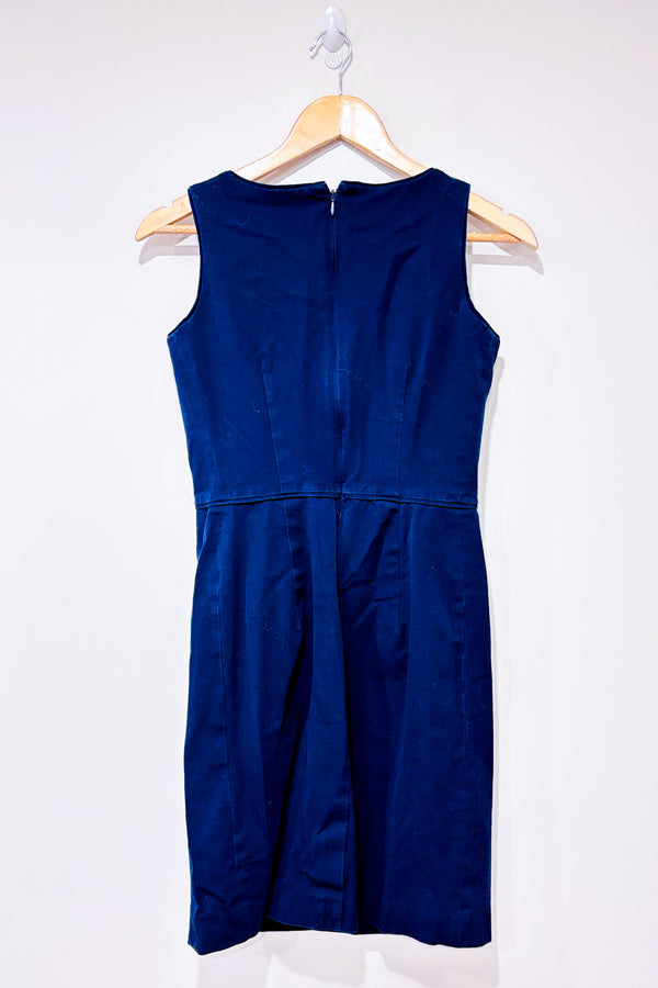 Robe ajustée sans manche marine (s)-Tommy Hilfiger-La Penderie du Paradis 🕊