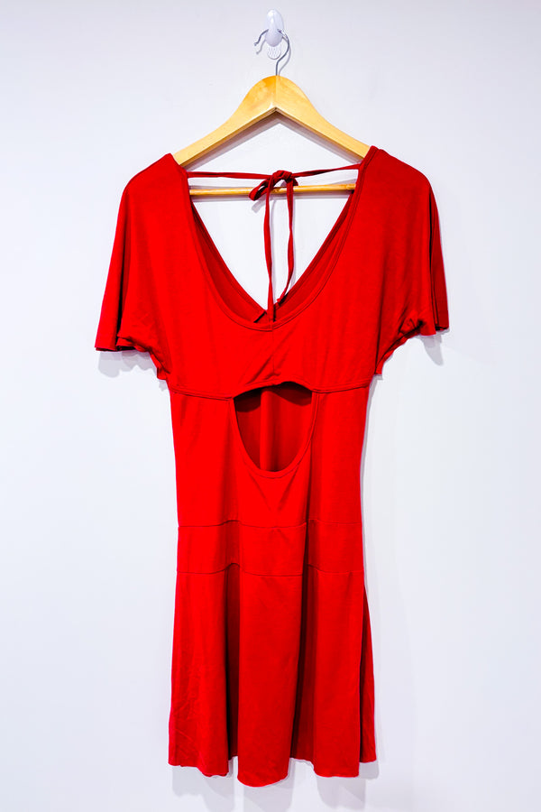 Robe rouge seconde main - Groggy- La Penderie du Paradis