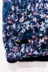 Robe noire et multicolore détails faux cuir seconde main - Club Monaco- La Penderie du Paradis