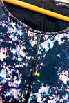 Robe noire et multicolore détails faux cuir seconde main - Club Monaco- La Penderie du Paradis