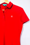Robe polo rouge* seconde main - United Colors of Benetton- La Penderie du Paradis