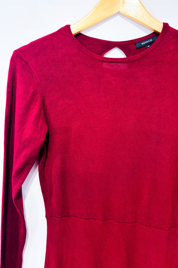 Robe bourgogne* seconde main - RW&CO.- La Penderie du Paradis