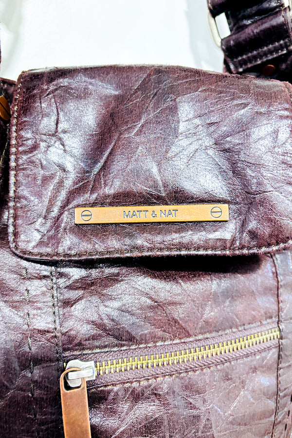 Sac à main brun-Matt & Nat-La Penderie du Paradis 🕊