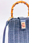 Sac à main noir en bamboo-Zara-La Penderie du Paradis 🕊