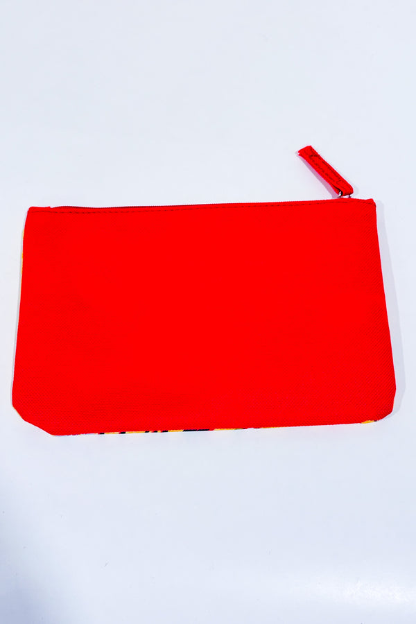 Pochette jaune fleurie-Yves Rocher-La Penderie du Paradis 🕊