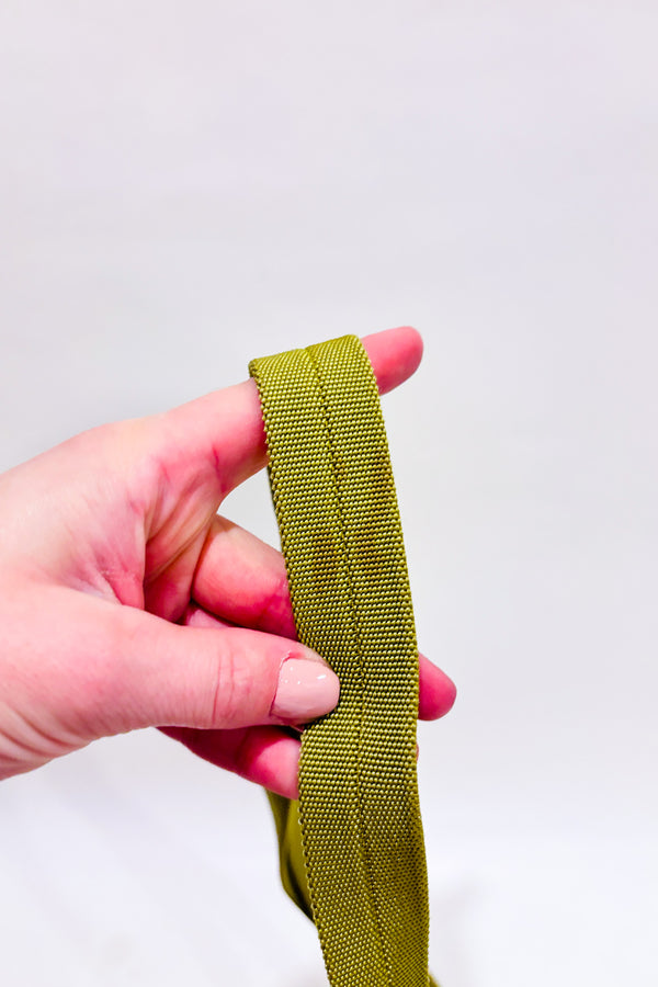 Sac à bandouliere vert fleuri seconde main - Hedgren- La Penderie du Paradis