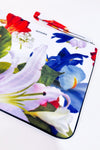 Pochette cosmétique blanche fleurie seconde main - Sephora- La Penderie du Paradis