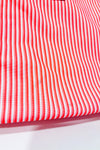 Sac réutilisable rose rayé rigide seconde main - Lancôme- La Penderie du Paradis