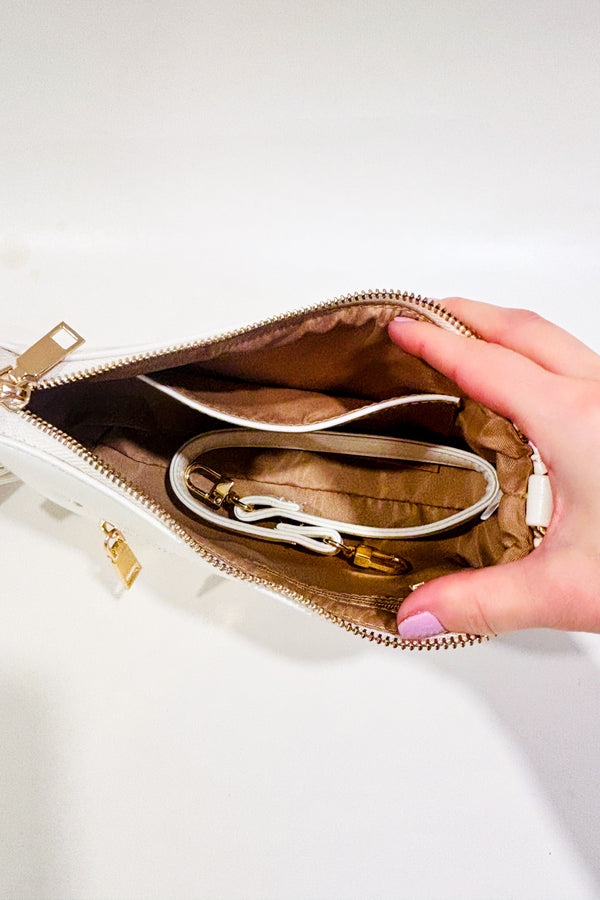 Sac blanc à bandoulière * seconde main - Autres- La Penderie du Paradis