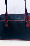 Sac de voyage charcoal et brun seconde main - Autres- La Penderie du Paradis