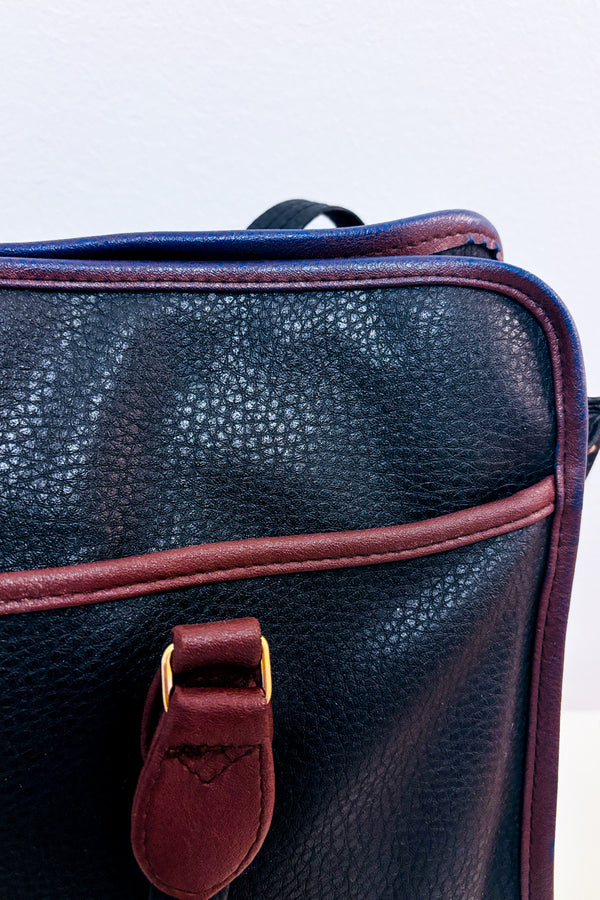 Sac de voyage charcoal et brun seconde main - Autres- La Penderie du Paradis