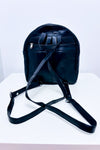 Petit sac à dos noir en cuir* seconde main - Autres- La Penderie du Paradis