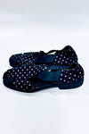Chaussures noires avec losanges argent (8) -- La Penderie du Paradis ?