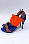 Sandales oranges et bleues (6.5)-United Nude-La Penderie du Paradis 🕊