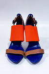 Sandales oranges et bleues (6.5)-United Nude-La Penderie du Paradis 🕊