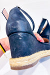 Sandales plateformes noires Addie seconde main - BCBGeneration- La Penderie du Paradis