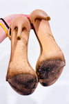 Sandales Soph nude à talon aiguille* seconde main - Steve Madden- La Penderie du Paradis