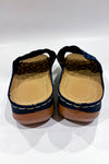 Sandales beige avec dentelle fleurie marine (9) - Autres - La Penderie du Paradis ?