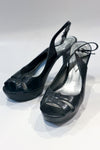 Sandales noires (8.5) seconde main Guess 