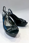 Sandales noires (8.5) seconde main Guess 