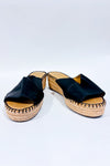 Sandales slip-on noires en cuir (10)-Franco Sarto-La Penderie du Paradis 🕊