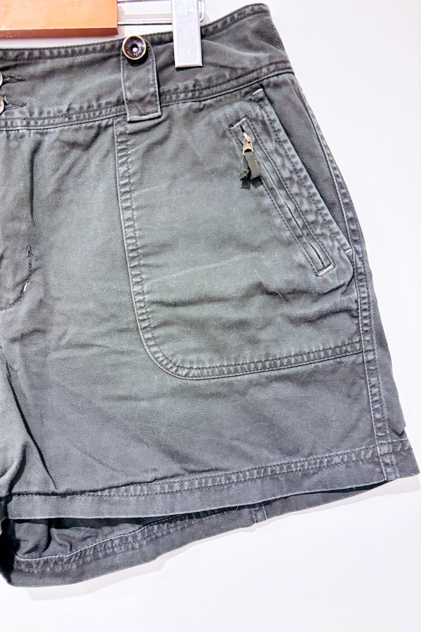 Short vert en coton (l)-Reitmans-La Penderie du Paradis 🕊