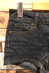 Short en jeans bleu foncé (s) seconde main Wax Jeans 