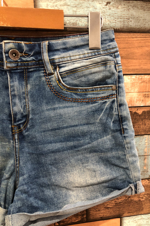 Short en jeans bleu délavé (s) seconde main Ardene   