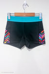 Short de sport noir et turquoise (s) seconde main Adidas 