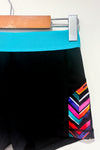 Short de sport noir et turquoise (s) seconde main Adidas 