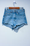 Short en jeans bleu pâle (s) seconde main H&M 