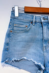 Short en jeans bleu pâle (s) seconde main H&M 