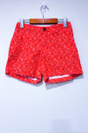 Short rouge fleuri extensible (s)-Old Navy-La Penderie du Paradis 🕊