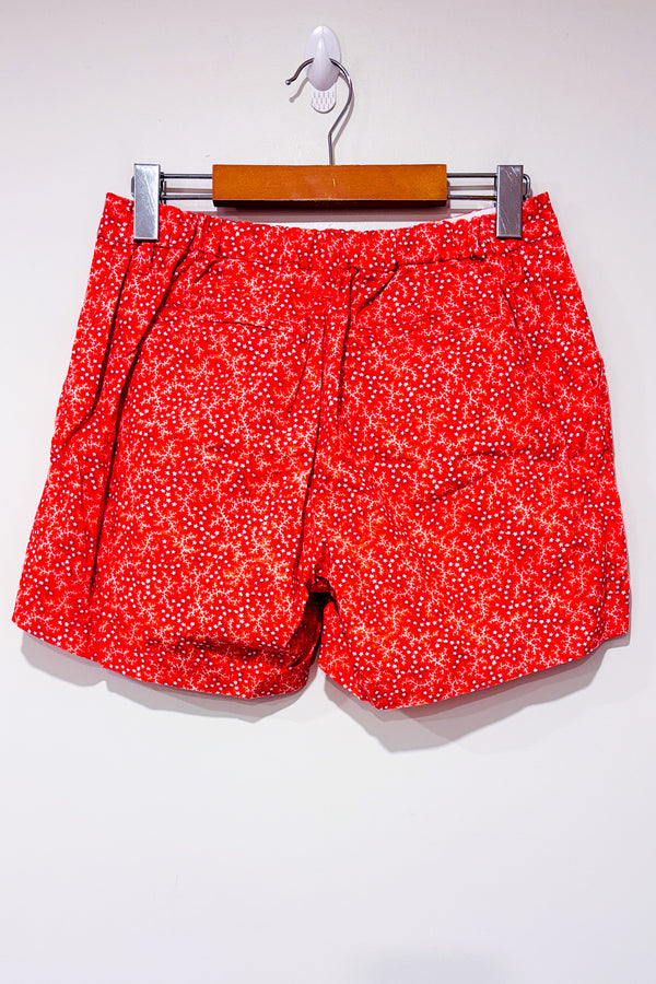 Short rouge fleuri extensible (s)-Old Navy-La Penderie du Paradis 🕊