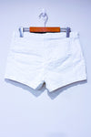 Short en jeans blanc Curvy fleurs brodées (m)-Insider-La Penderie du Paradis 🕊