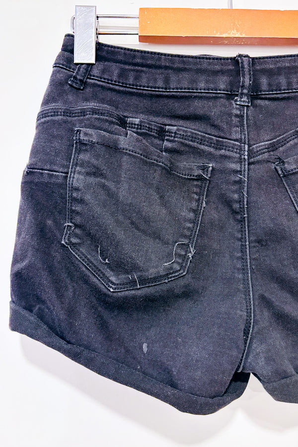 Short noir (s)-Wax Jeans-La Penderie du Paradis 🕊