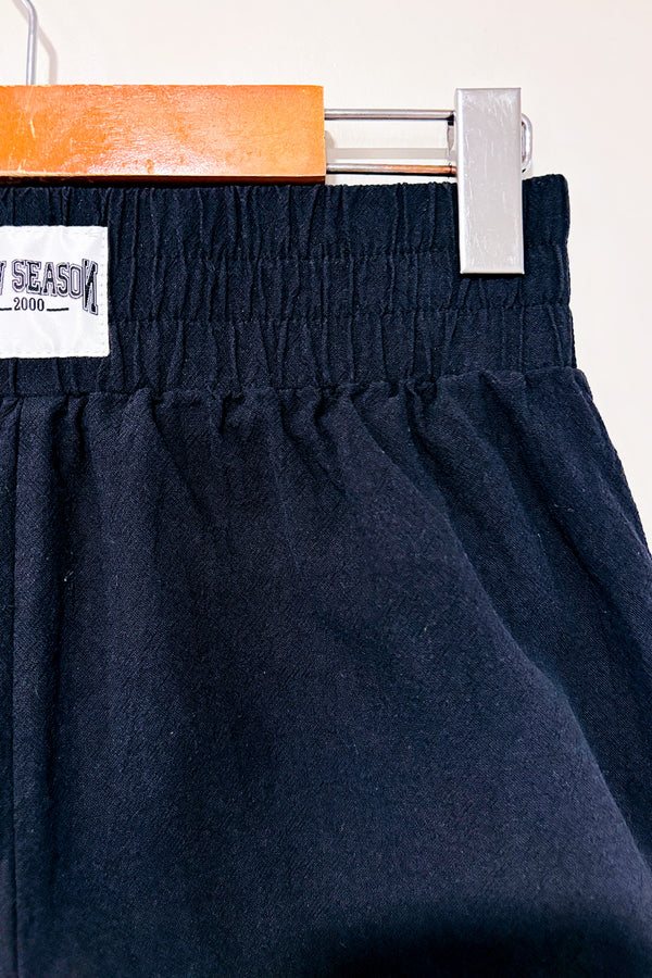 Short noir en coton (s)-SHEIN-La Penderie du Paradis 🕊