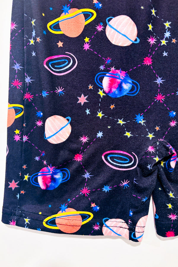 Short doux noir motif planètes seconde main - SHEIN- La Penderie du Paradis