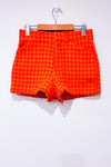Short orange en tweed seconde main - Zara- La Penderie du Paradis