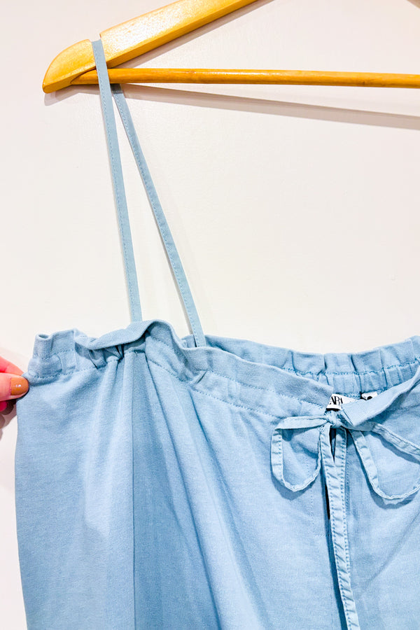 Romper turquoise* seconde main - Zara- La Penderie du Paradis