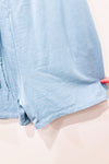 Romper turquoise* seconde main - Zara- La Penderie du Paradis