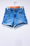 Short en jeans bleu délavé* seconde main - REGeneration- La Penderie du Paradis